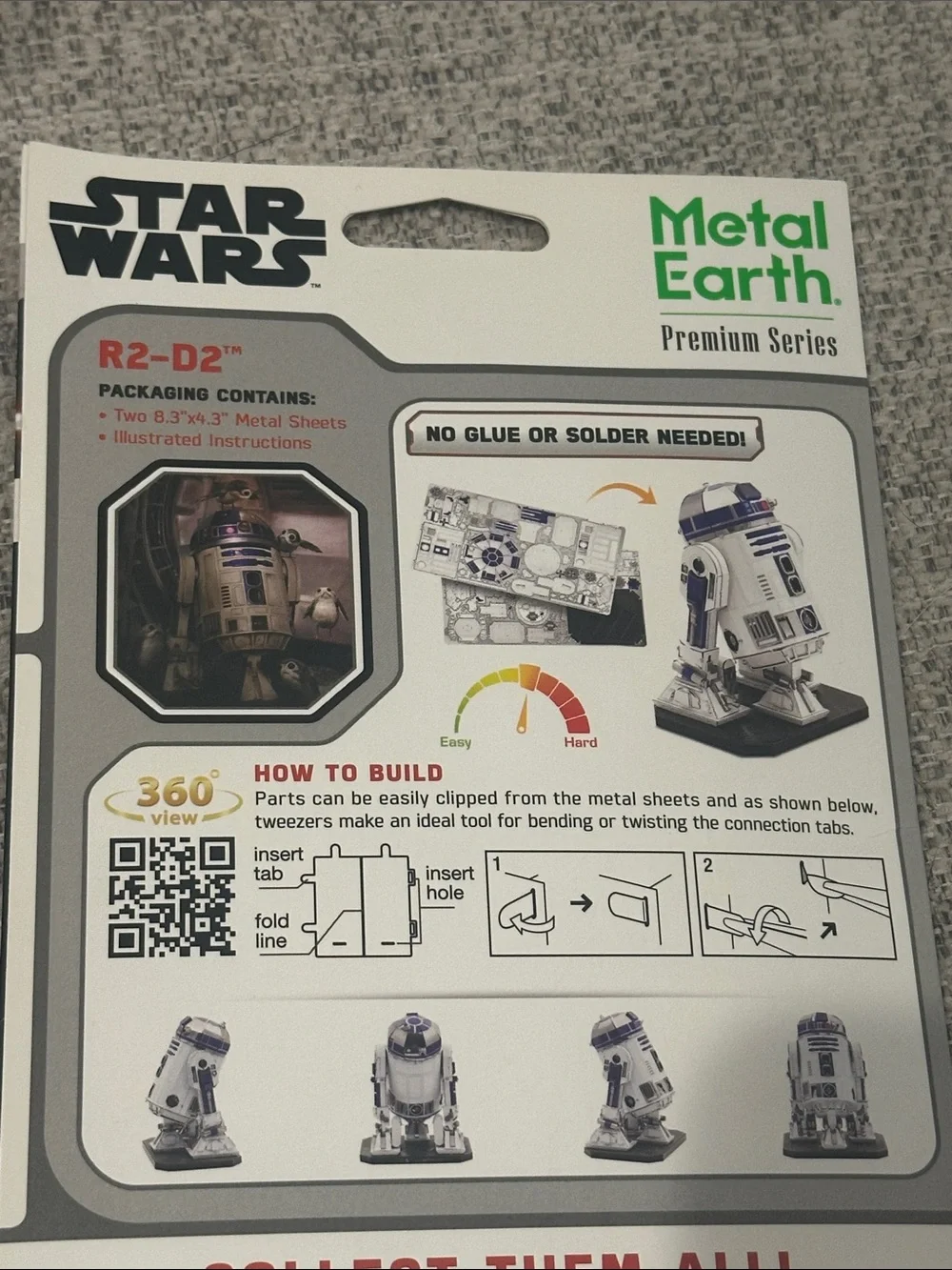 R2 D2 Star Wars model kit